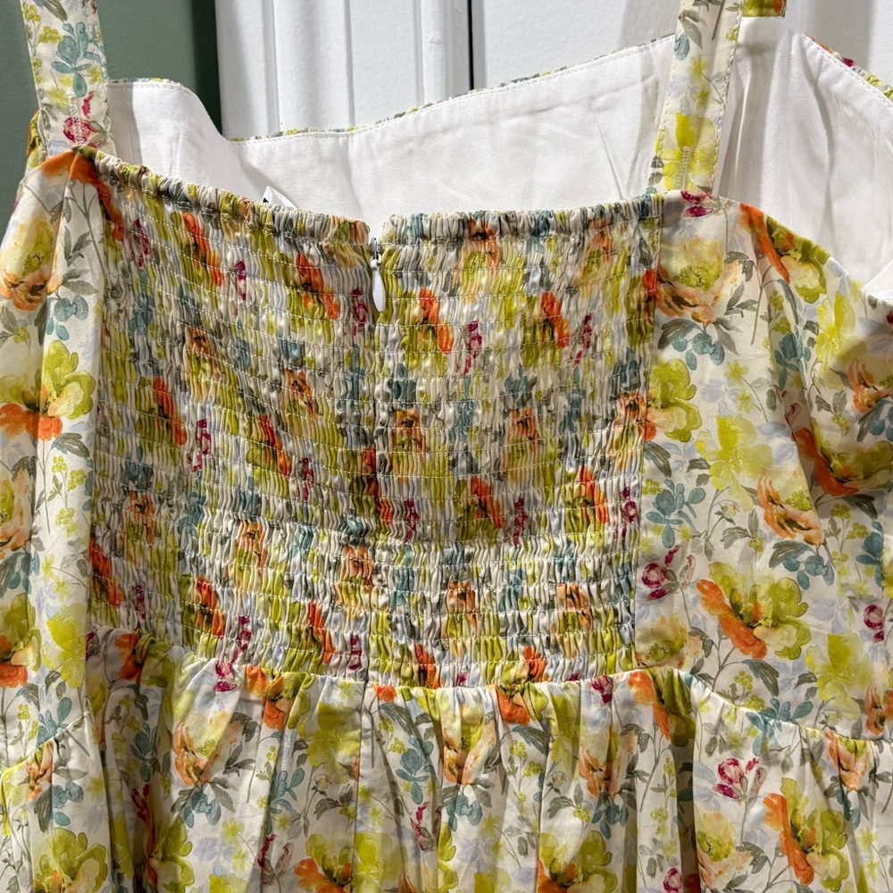 Astr Floral Milkmaid Mini Dress - Picture 10 of 13